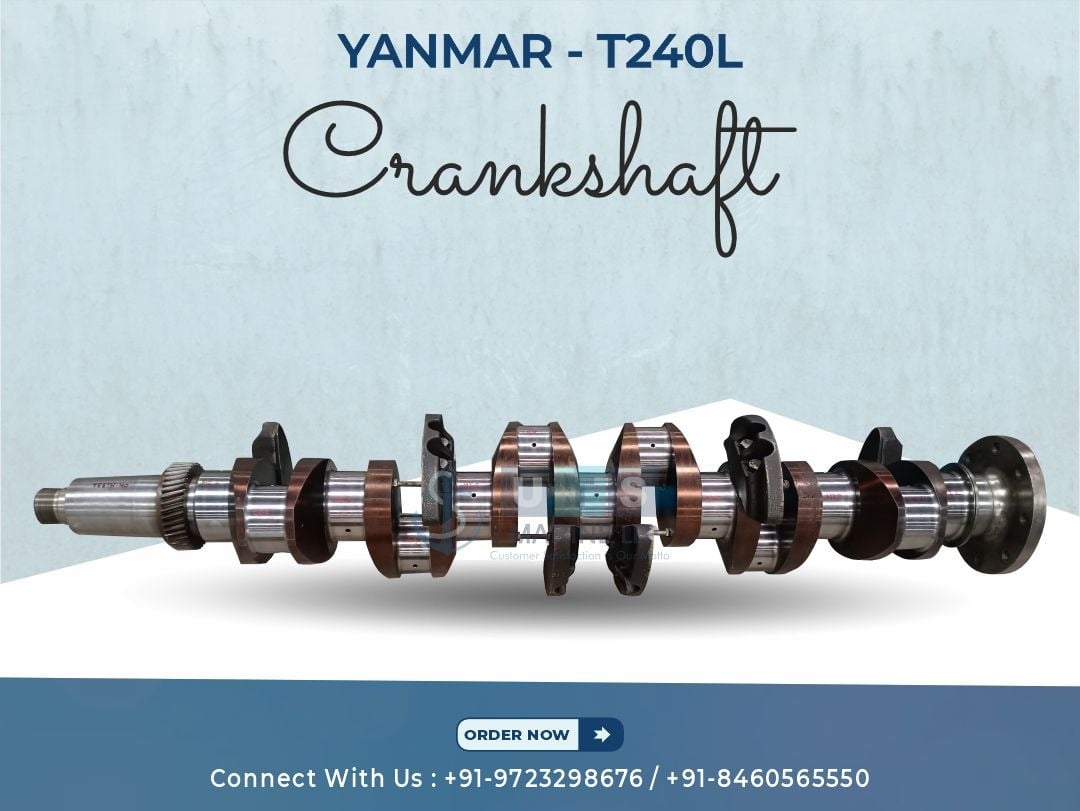 Yanmar T240L crankshaft - Engine Parts - UTS Marine LLP
