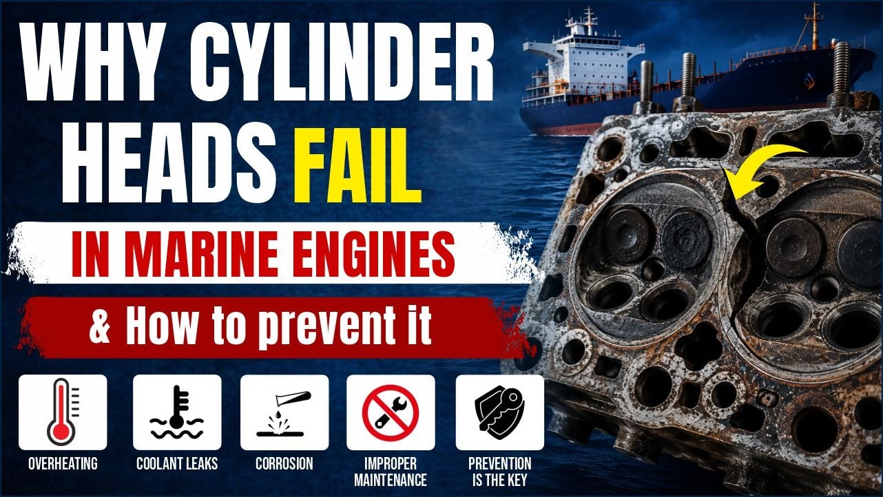 Why Cylinder Heads Fail in Marine Engines & How to Prevent It