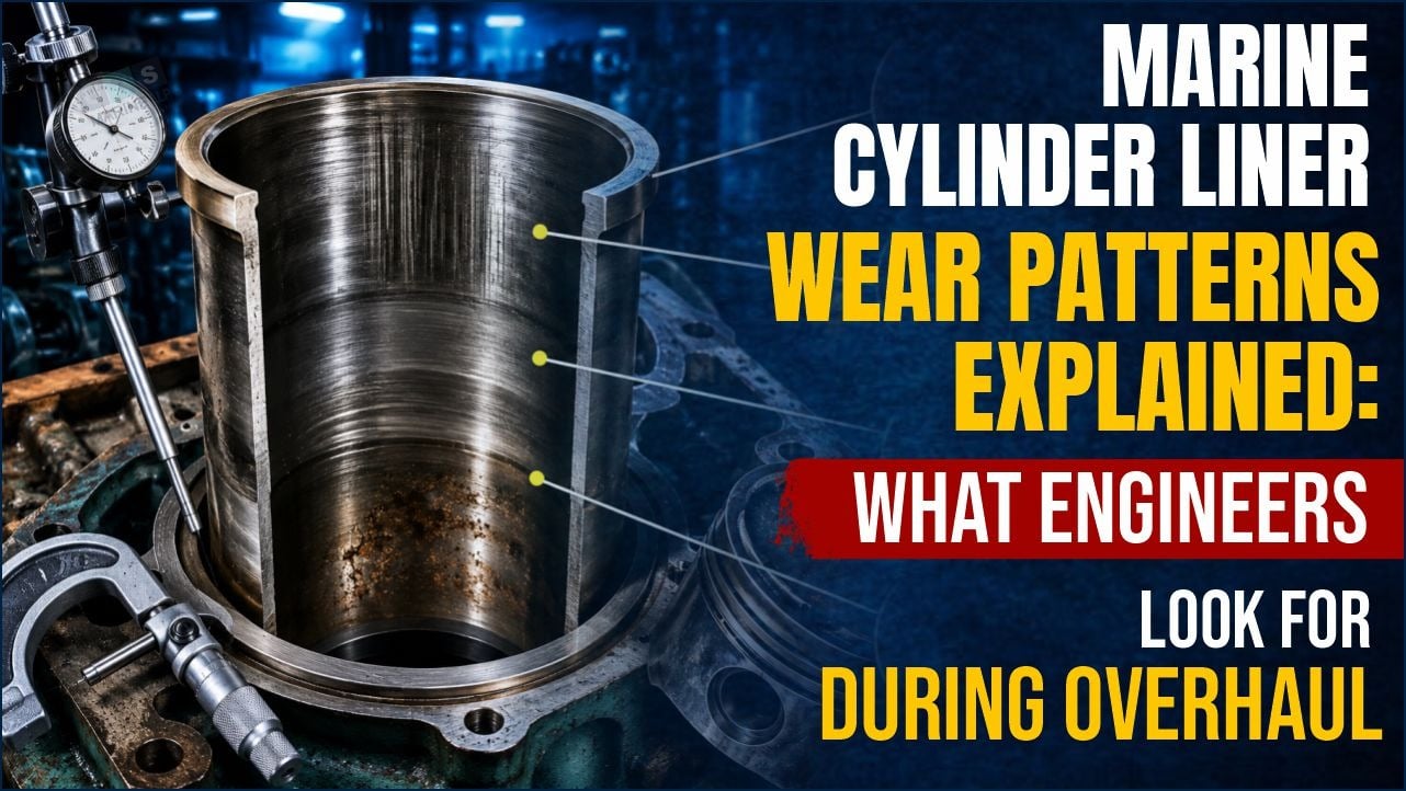 Marine Cylinder Liner Wear Patterns Explained: What Engineers Look For During Overhaul