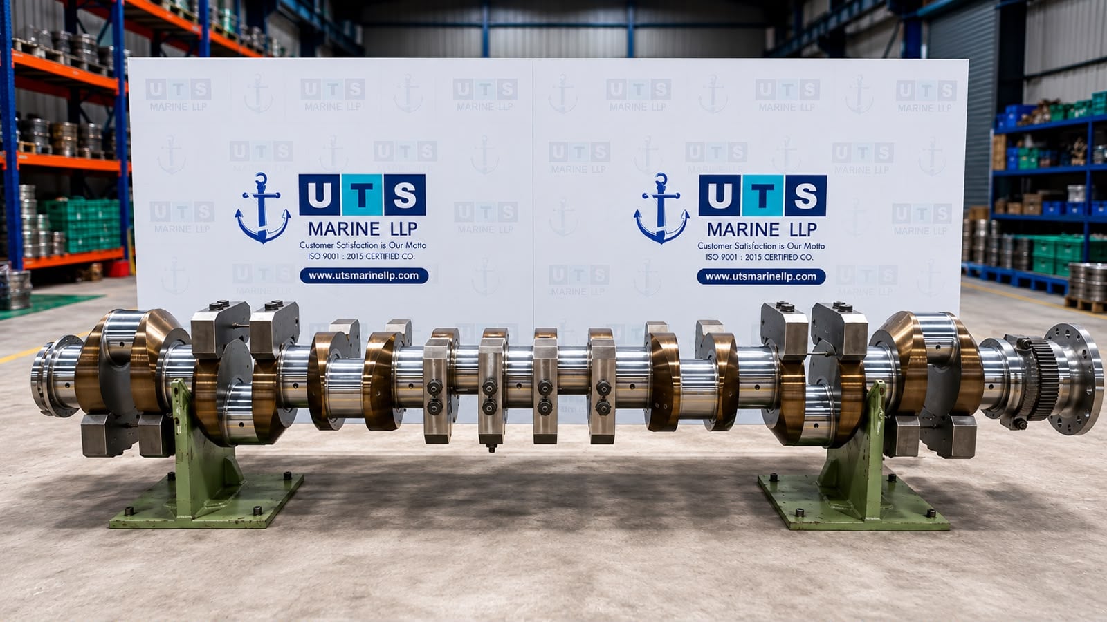 Genuine Daihatsu 8DK28 Standard Size Crankshaft | Marine Spare Parts