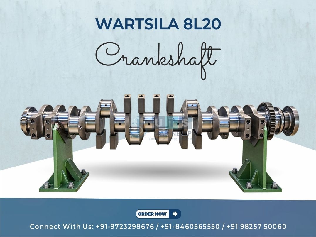 Wartsila 8L20 Crankshaft | Genuine Marine Spare Parts