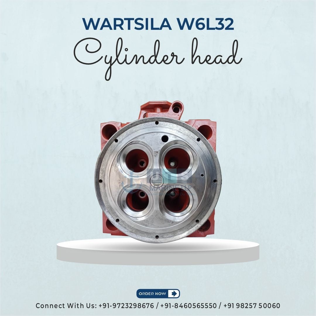 Wartsila W6L32 Cylinder Head | Genuine Marine Spares