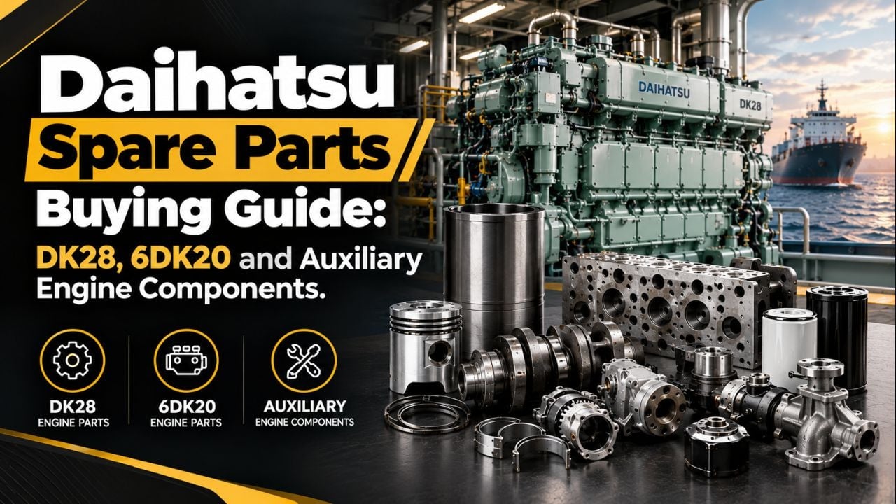Daihatsu Spare Parts Buying Guide: DK28, 6DK20 and Auxiliary Engine Components