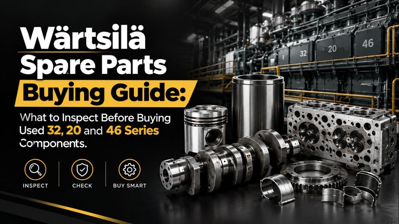 Wärtsilä Spare Parts Buying Guide: What to Inspect Before Buying Used 32, 20 and 46 Series Components